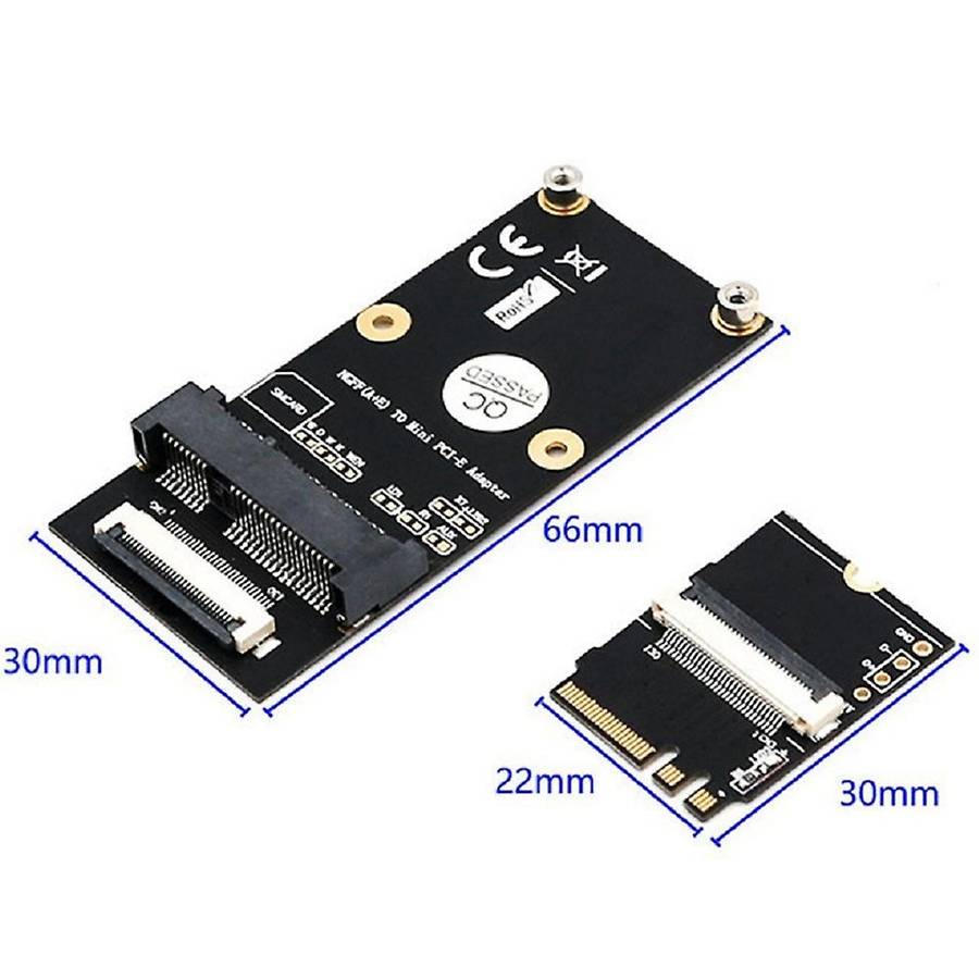 A+e to Mini Pci-e Adapter Key A-e to Mini Pci Express Wifi M.2 Wifi