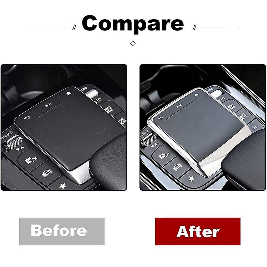 For Mercedes Benz Car Tpu Mouse Screen Protector Cover, Silver
