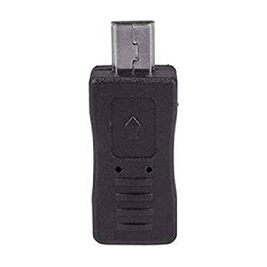Micro-usb Male to Mini Usb Female Adapter T-port Adapter