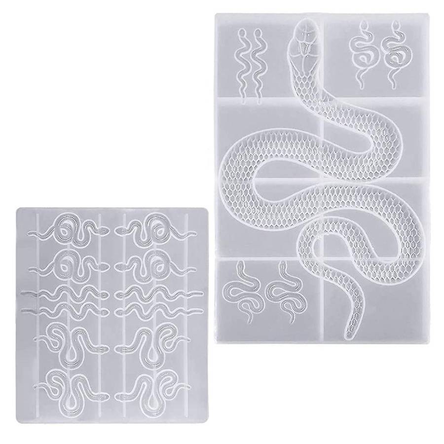 2 Pcs Earring Silicone Mould for Diy Resin Crafts, Women's Earrings