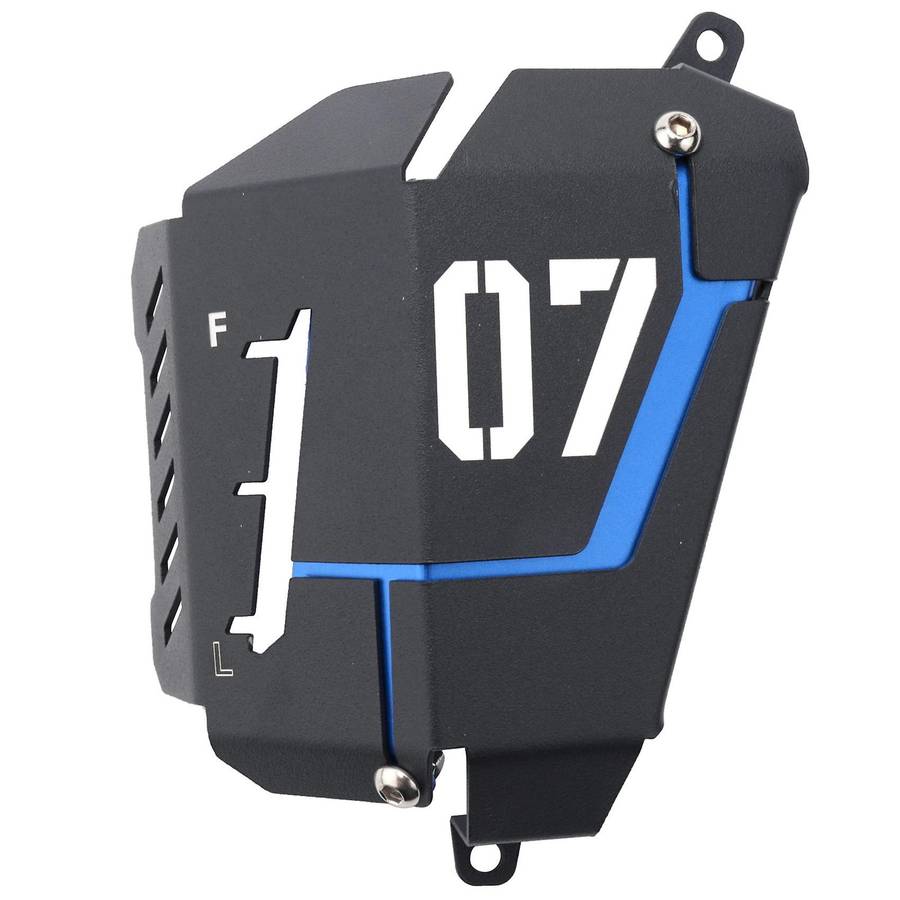 Motorcycle Mt07 Fz07 Coolant Recovery Tank Shielding Cover (blue)