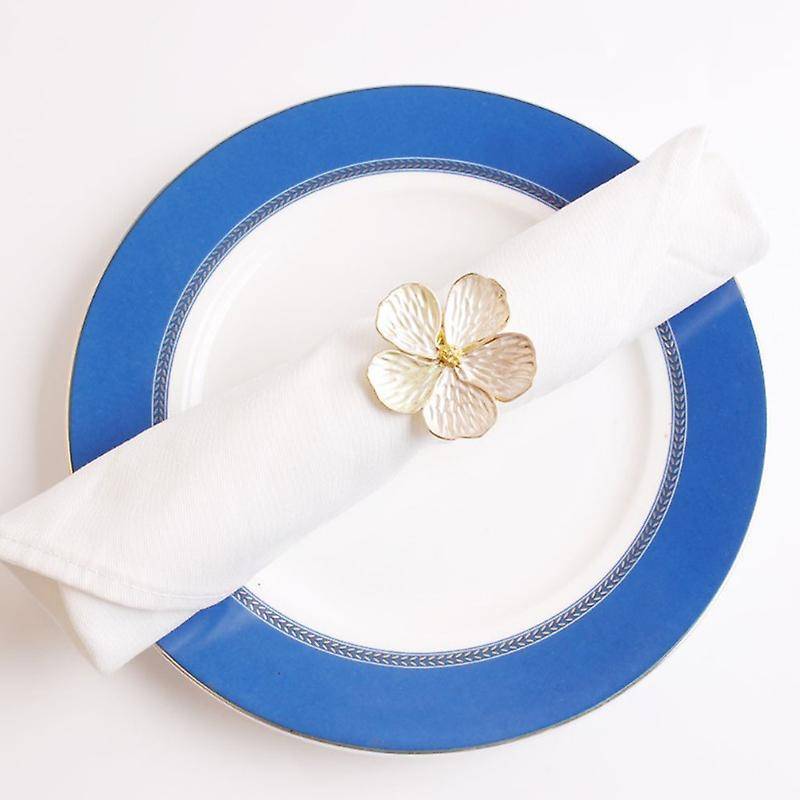 10pcs/lot Wedding Simple Plum Flower Napkin 5 Petals Lucky Flower