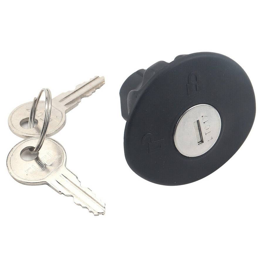 Locking Gas Fuel Tank Plug Cover Cap with 2 Keys 8u5z9c268b