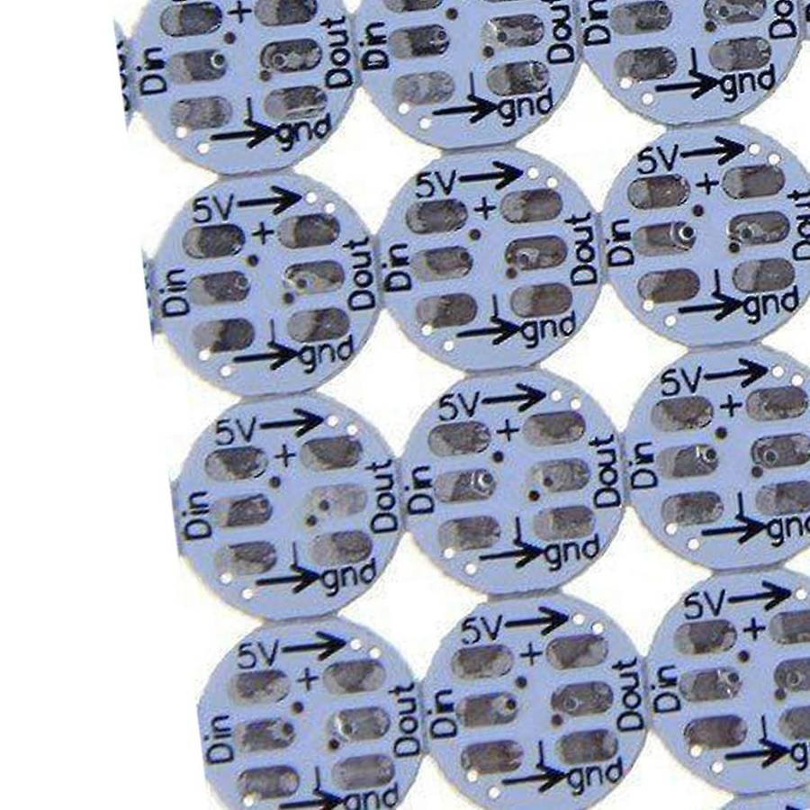 100 Pieces Ws2812b Ws2812 Led Chip & Heatsink 5v 5050 Rgb Ic (white)