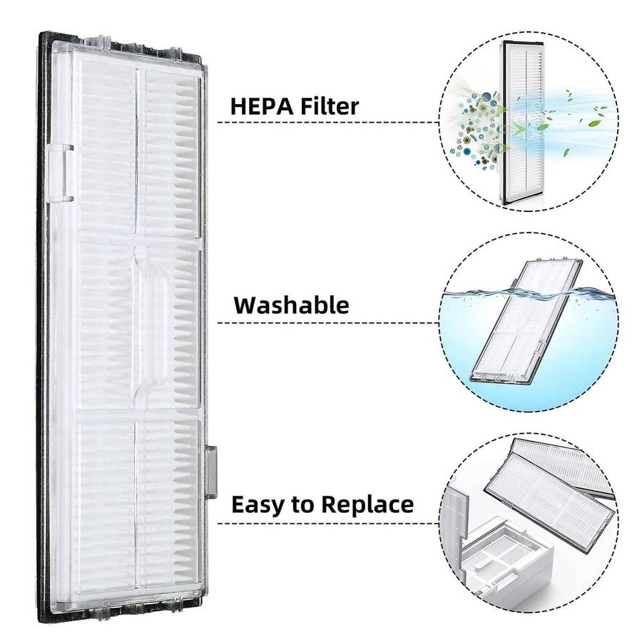For Roborock S7 T7s T7s Plus Vacuum Main Side Brush Filter Mop Pads