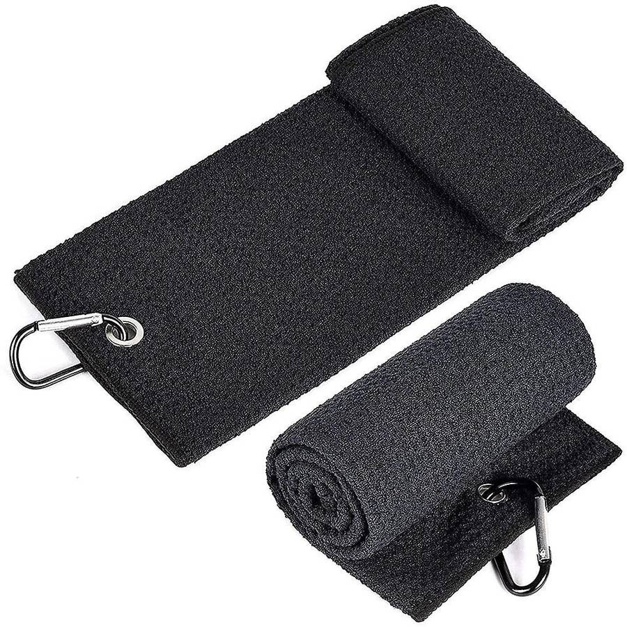 Golf Towel Set Microfiber 16x24 Inch Tri-fold Golf Towel