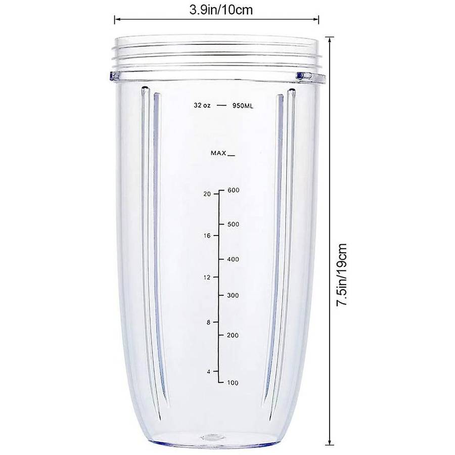 Replacement Cups for Nutribullet Blender, 32oz Measuring Cups