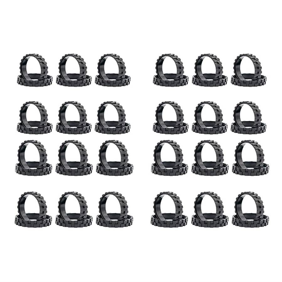 12pair Sturdy Tires Spare Parts Replacement for Irobot Roomba 500