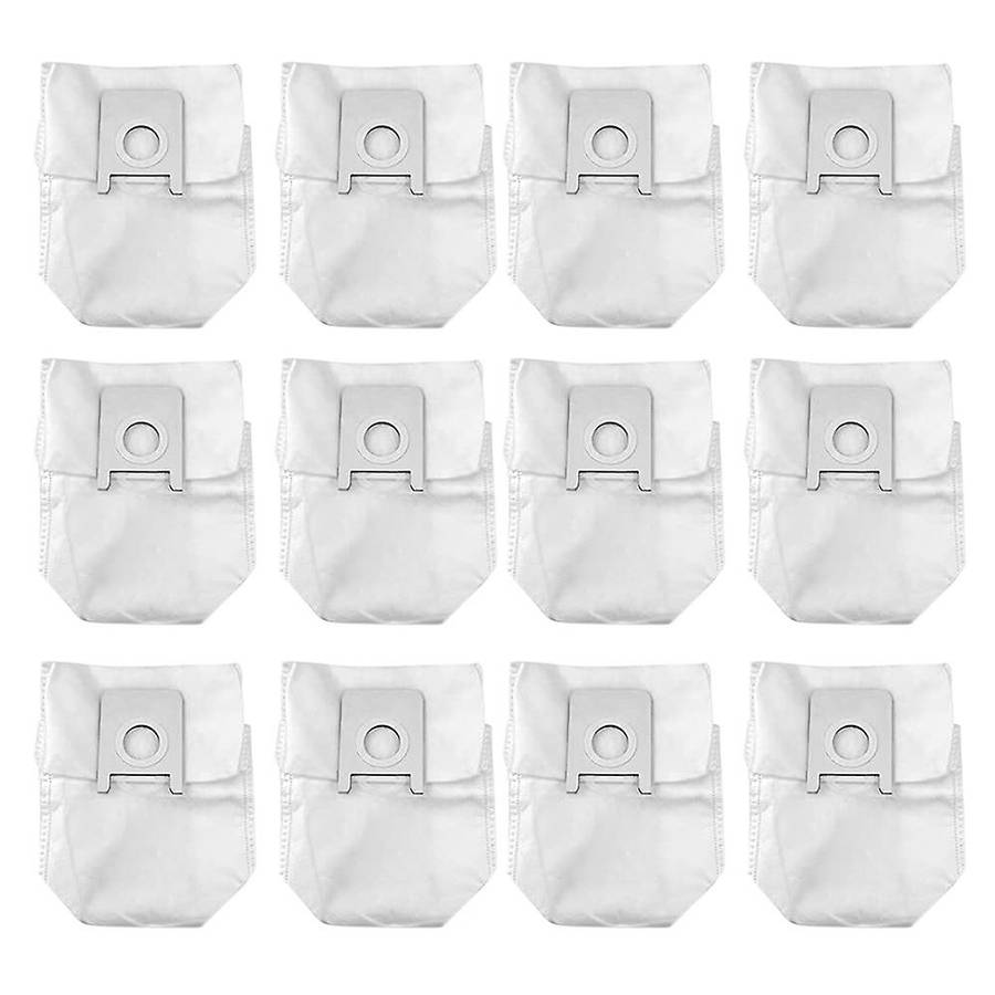 12 Pcs for Roidmi Eve Plus Robot Vacuum Cleaner Parts Dust Bag
