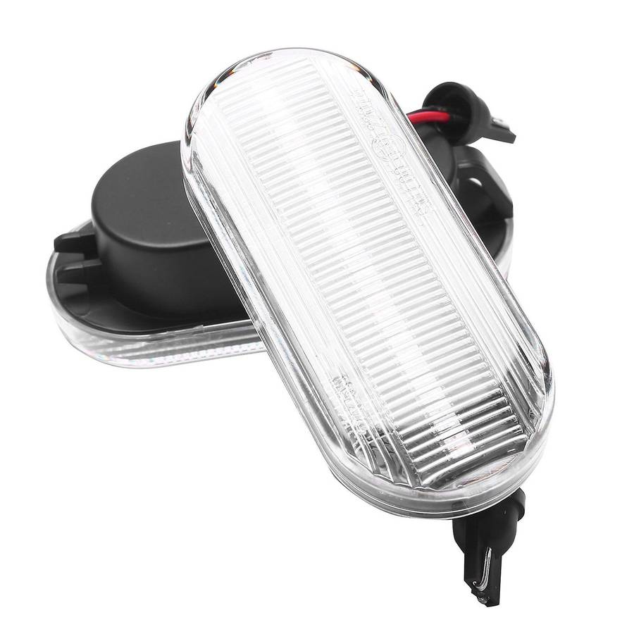 2pcs Lights for Seat Ibiza Leon Skoda Octavia Ford Focus Mk2(white)