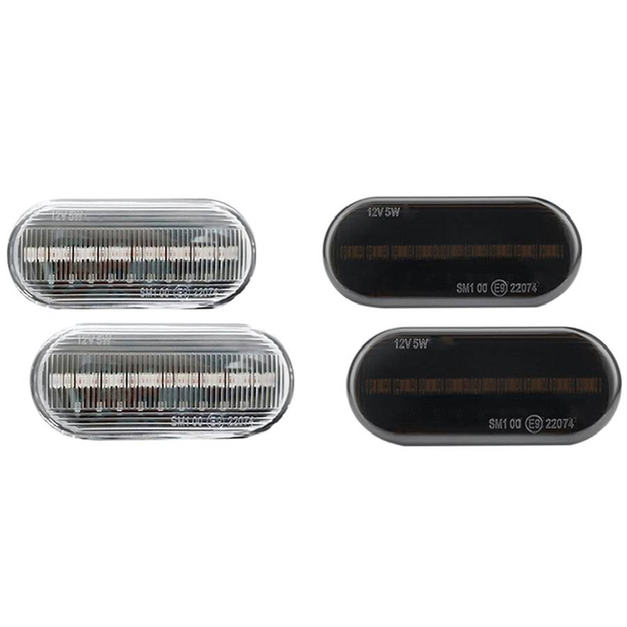 2pcs Lights for Seat Ibiza Leon Skoda Octavia Ford Focus Mk2(white)