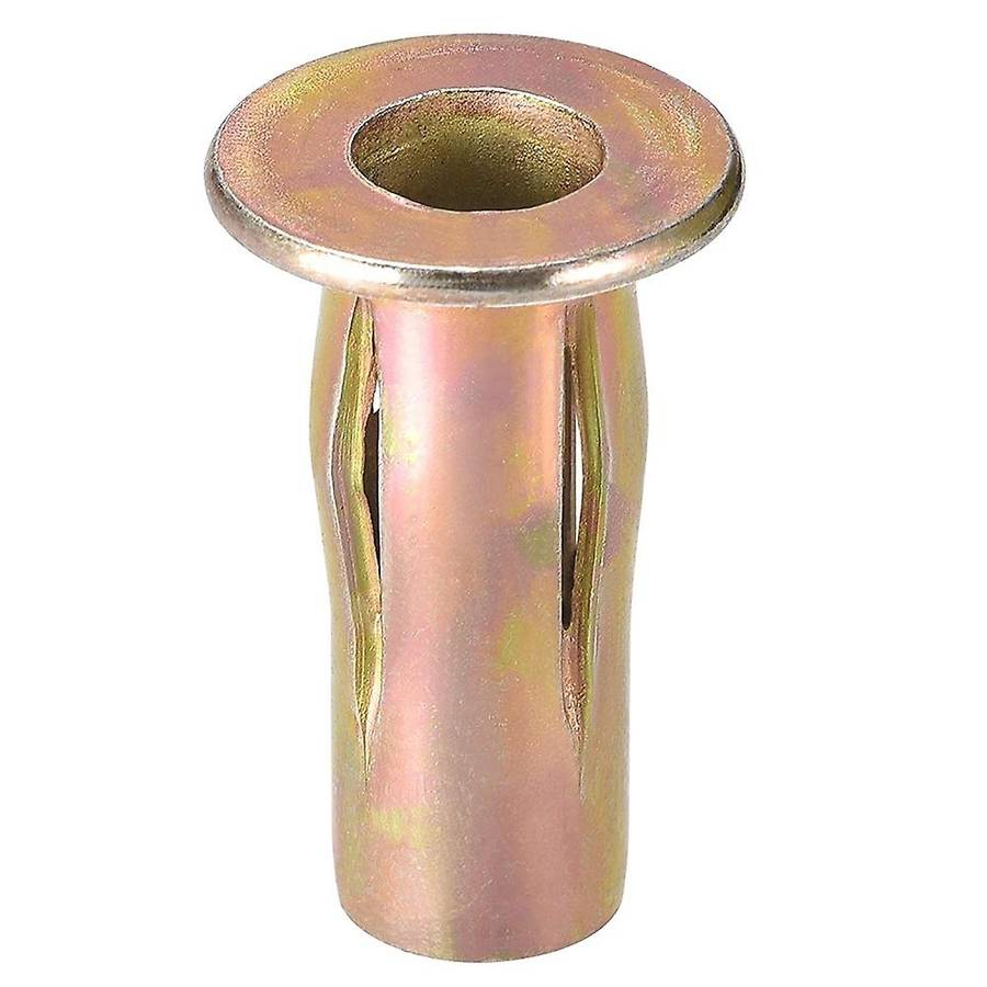 Multi-grip Rivet-nut, M8 Pre-bulbed Shank Carbon Steel Color-zinc
