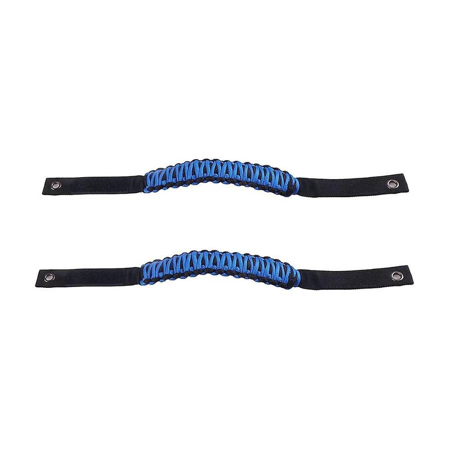 Roll Bar Grab Handles for Ford Bronco 2021 2022, 2 Pack (blue)