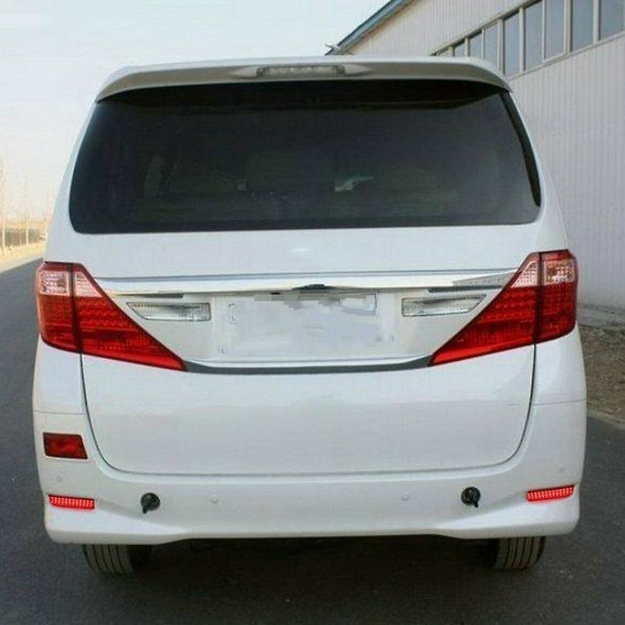 Pair Led Rear Bumper Reflector Light Tail Stop Signal Brake Fog Lamp