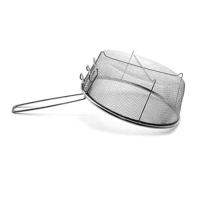 1pcs Stainless Steel Fry Baskets Hot Oil Frying Fried Basket