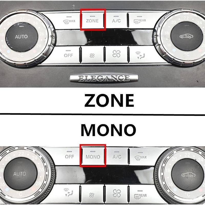 Car Button Sticker Cover Trim for Benz W204 C E Class Glk 2008-2011
