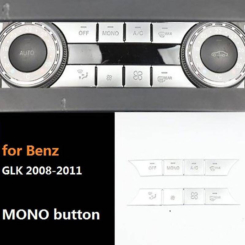 Car Button Sticker Cover Trim for Benz W204 C E Class Glk 2008-2011