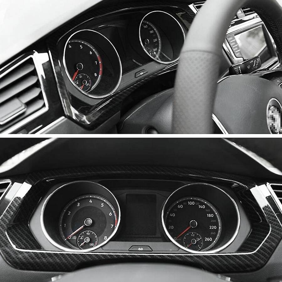 Car Dashboard Panel Screen Kit For- Tiguan Mk2 2017 - 2022 Silver