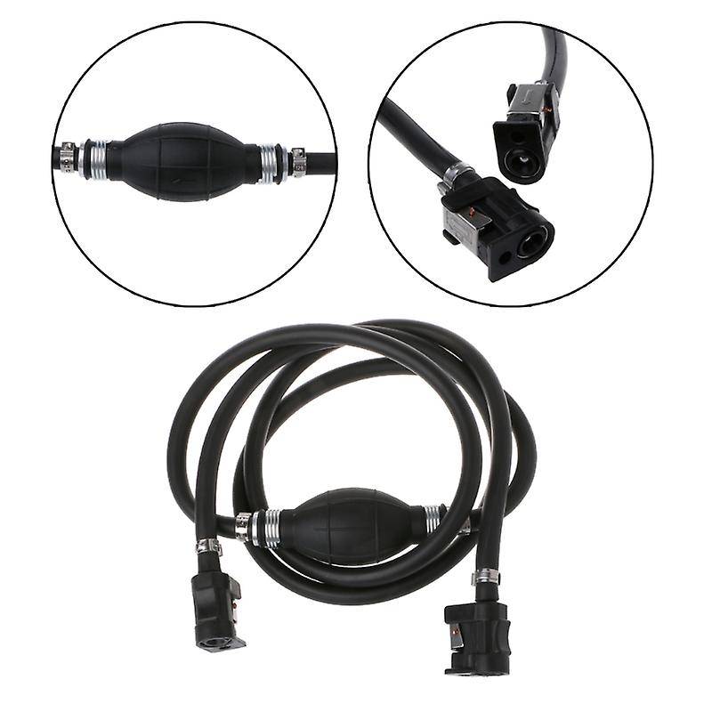 Fuel Line Hose Outboard Boat Engine Petrol Tank Connectors Kit