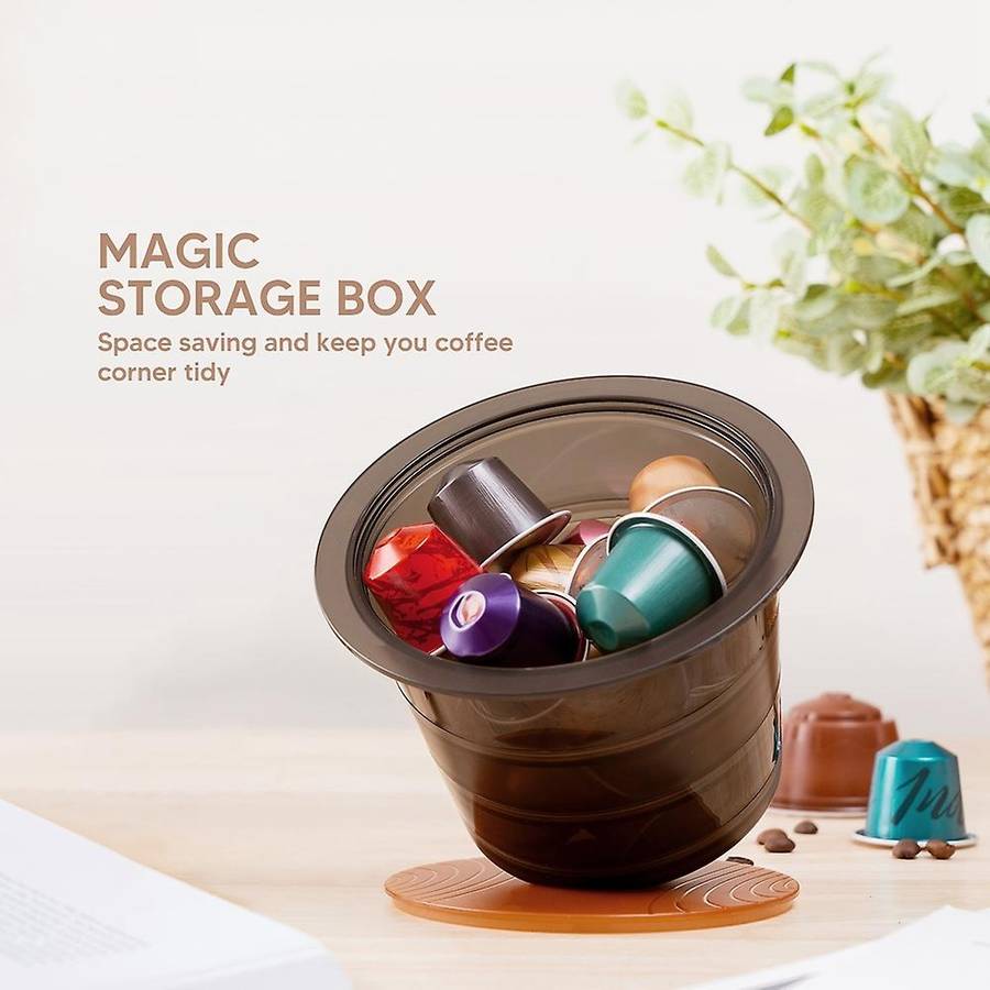 Capsule Holder Coffee Capsule Coffee Sugar Acrylic Storage Container