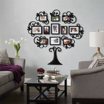3D Family Tree Photo Picture Frame Collage Wall Stickers Art Home Decor