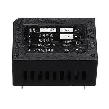 3pcs 1A AC 85-264V To DC 5V Switching Power Supply Module Precision Low Temperature Over Current Pro