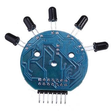 3pcs 5 Channel Flame Sensor Module Analog Dgital Dual Output Fire Extinguishing Robot Flame Alarm Sy