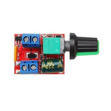3Pcs DC 3V To DC 35V 5A 90W Mini DC Motor PWM Speed Controller Module Speed Regulator Adjustable Lig