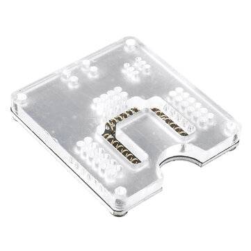 3PCS ESP8266 Test Board Burner Development Board WIFI Module For ESP-01 ESP-01S ESP-12E ESP-12F ESP-