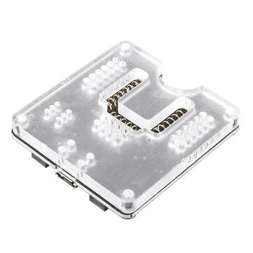 3PCS ESP8266 Test Board Burner Development Board WIFI Module For ESP-01 ESP-01S ESP-12E ESP-12F ESP-