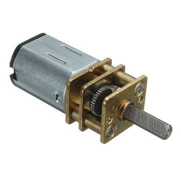 3pcs GA12-N20 DC 6V 200RPM Mini Metal Gear Motor With Gearwheel