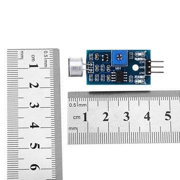 3pcs LM393 Sound Detection Sensor Module For  Para Som Condenser Transducer Sensor Vehicle Kit