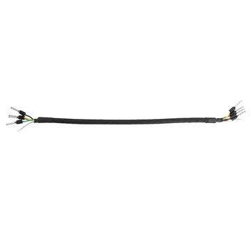 3Pcs M5Stack 24AWG 4-Core Twisted Pair Shielded Cable RS485 RS232 CAN Data Communication Line 0.2M