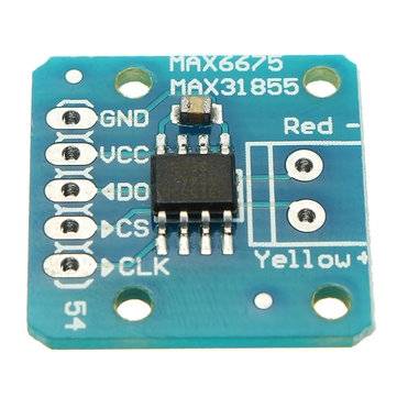 3Pcs MAX31855 MAX6675 SPI K Thermocouple Temperature Sensor Module Board