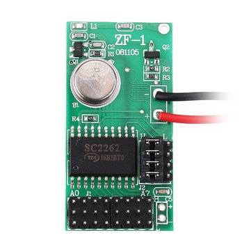 3pcs ZF-1 ASK 433MHz Fixed Code Learning Code Transmission Module Wireless Remote Control Receiving