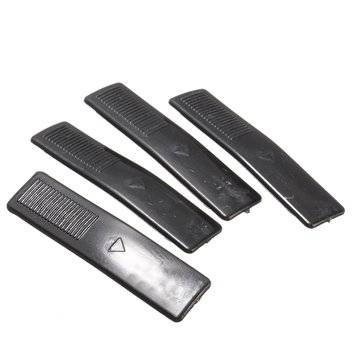 4 Pcs Roof Rail Clip Rack Moulding Cover Replacement Black for Mazda 2 3 5 6 CX7