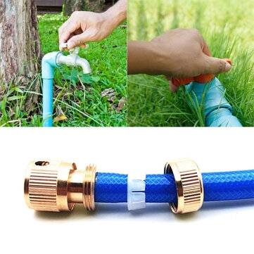 4 Points Water Tap Connector 1/2 inch Park Water Pipe Joints High Pressure Quick Connectors For Hous