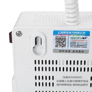 4000W AC 0-220V Adjustable Voltage Controller For Fan Speed Motor Temperature Control