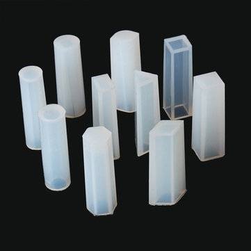 413Pcs Jewelry Pendant Mould Craft Silicone Resin Mold Necklace Pendant DIY