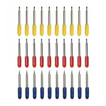 41Pcs Tungsten Steel Blade and Vinyl Cricut Cutting Plotter Holder Carbide Tungsten Blade Vinyl Film