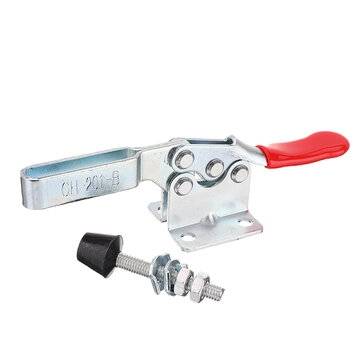 4pcs GH-201-B Quick Release Toggle Clamp 90kg Holding Horizontal Type Toggle Clamp for Woodworking W