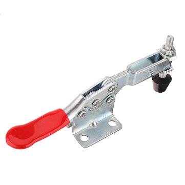 4pcs GH-201-B Quick Release Toggle Clamp 90kg Holding Horizontal Type Toggle Clamp for Woodworking W