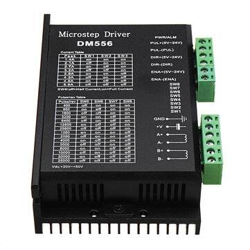 5.6A DC 24-50V  57/86  2 Phase Stepping Driver DM556 Stepper Motor Driver Board
