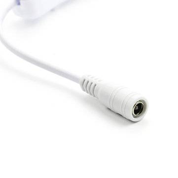 5.5x2.1mm Power Supply Adapter Connector with On/Off Switch for DC12V 5050 3528 LED Strip Light