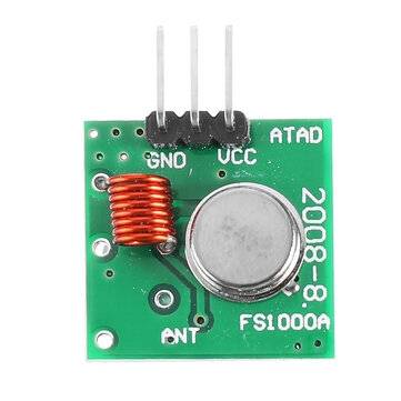 50pcs 433Mhz RF Decoder Transmitter With Receiver Module Kit