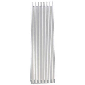 5pcs 100 x 25 x 10mm Aluminum Heat Sink