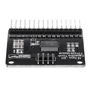 5Pcs 16 Keys TTP229 Capacitive Touch Sensor Module I2C Bus