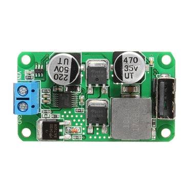 5pcs 5V 5A DC USB Buck Module USB Charging Step Down Power Board High Current Support QC3.0 Quick Ch
