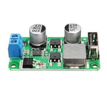 5pcs 5V 5A DC USB Buck Module USB Charging Step Down Power Board High Current Support QC3.0 Quick Ch