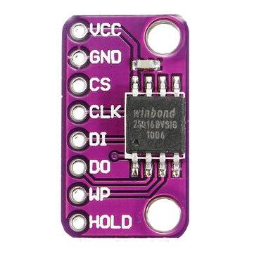 5Pcs CJMCU-2516 Memory Module W25Q16BVSIG Serial SPI Flash 16M-BIT